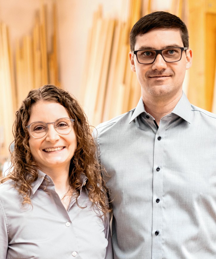 Matthias und Christine Obert führen den Betrieb in vierter Generation.