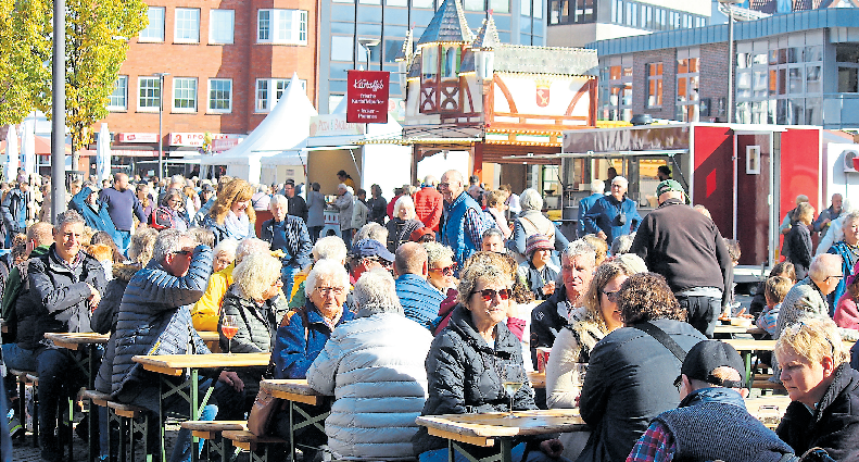 Auch morgen wird der Besucherandrang wieder riesig sein. Foto: Frederik Grabbe