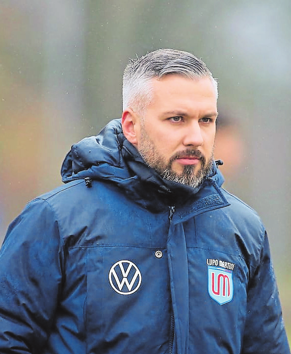 Lupo Martinis Trainer Kevin Schulze. Foto: Archiv