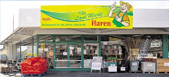 Ihr Landmarkt - modern, großzügig und immer für Sie da: Besuchen Sie unsere Filialen in Haren und Dörpen und entdecken Sie die große Auswahl für Gartenliebhaber, Tierfreunde und Hobbylandwirte.“ Foto: Anna Heidtmann