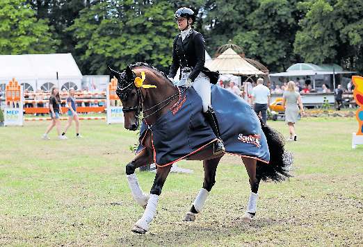 Vorjahressiegerin Dressur: Nele Lillian Terstegge.
