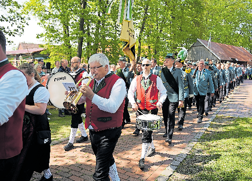 Schritt für Schritt geht es in Richtung des diesjährigen Schützenfestes 2025. Foto: Schützenverein