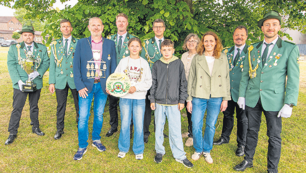 Hannah Pielage ist die neue Kinderkönigin. Foto: Schützenverein