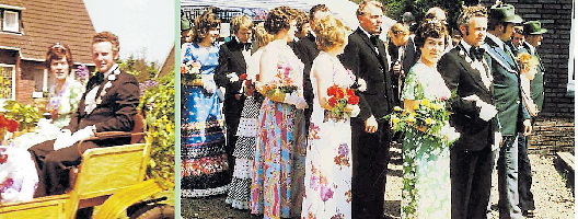 1975: Hans Hagemann und Gertrud Hopster waren vor 50 Jahren König und Königin. Foto: Schützenverein