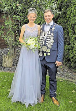 Das Schützenkönigspaar 2024/2025: Niklas und Lisa Schuten. Foto: Schützenverein