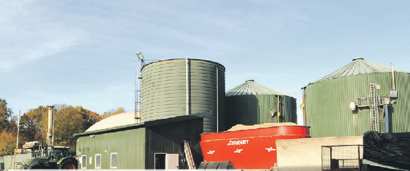 Biogasanlagen dienen durch die Lieferung von Strom und Wärme der lokalen Energieversorgung.