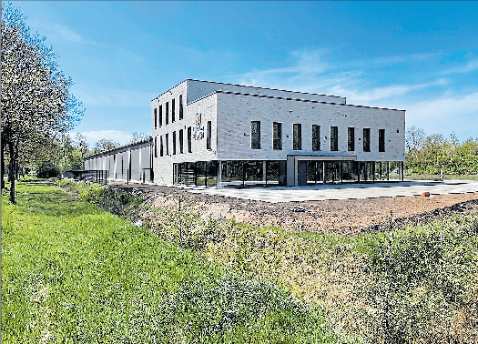In 15 Monaten Bauzeit entstand das neue Gebäude von Elektro Stüwe in Lingen.
