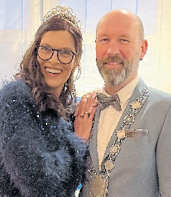 Das Königspaar.