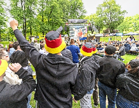 Jubel gab es genau siebenmal.