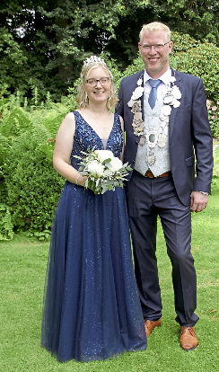 Das Königspaar lädt ein.
