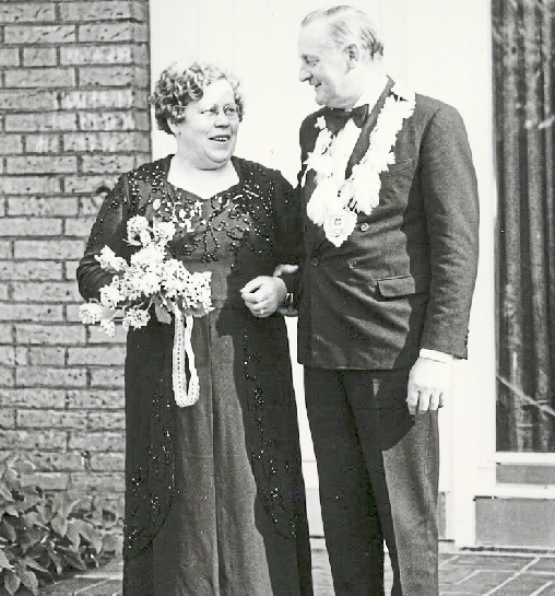 Vor 50 Jahren: König Alfon Lüken mit Leni Kroner