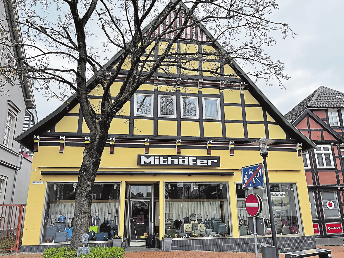 Das Fachwerkhaus in der Meller Innenstadt hat eine lange Tradition und in den Jahrzehnten viel miterlebt. Fotos/Repros: Conny Rutsch