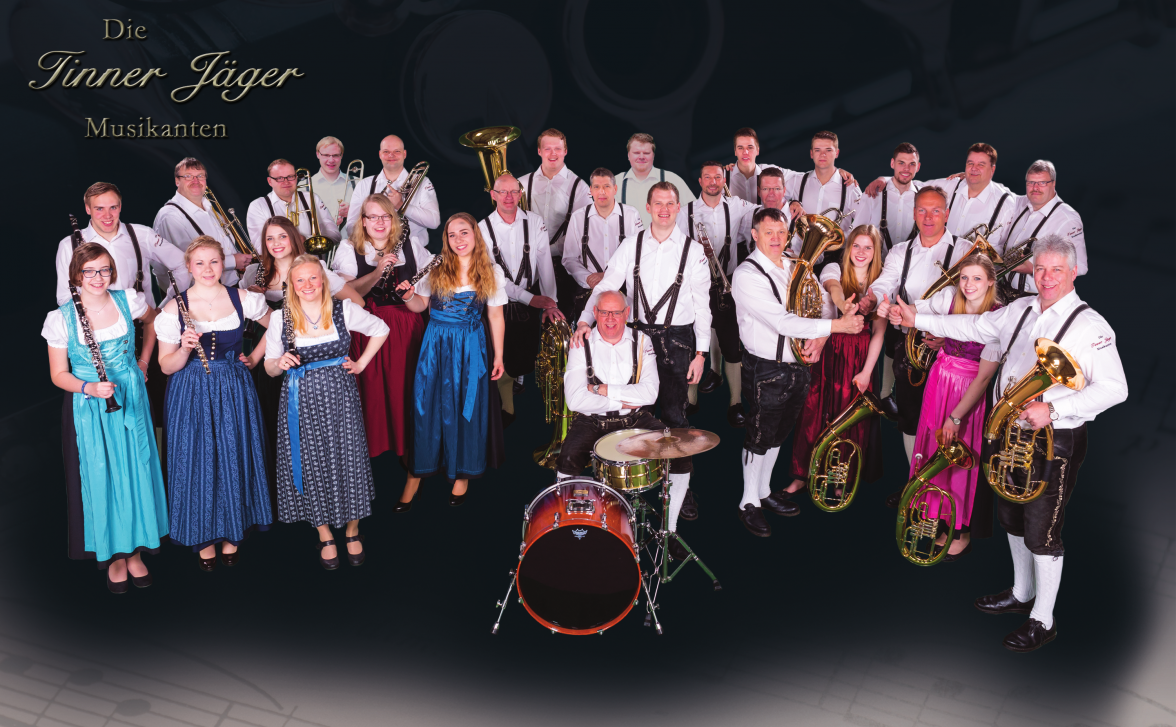 Es gibt gleich zwei Jubiläen: Die Tinner Jäger spielen seit 50 Jahren auf dem Renkenberger Schützenfest. Foto: Tinner Jäger