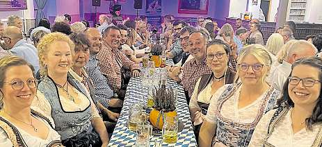 Ein Höhepunkt im Schützenjahr ist das traditionelle Oktoberfest im Herbst.