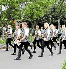 Drei Kapellen marschieren insgesamt mit. Foto: Schützenverein