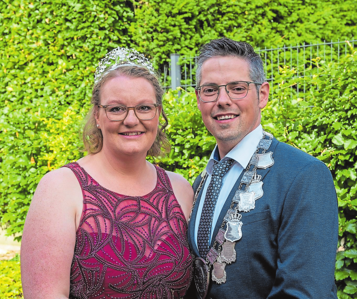 Das noch aktuelle Königspaar 2024/2025 Carola und Maik Rühländer. Foto: Schützenverein