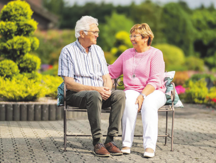Firmengründer Paul Nieters mit seiner Frau Agnes.