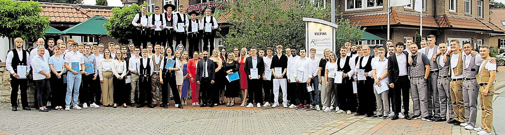 Fünf Innungen des Nordkreises feierten zusammen in der Gaststätte Reinermann in Schwagstorf. Foto: Ulrich Eckseler