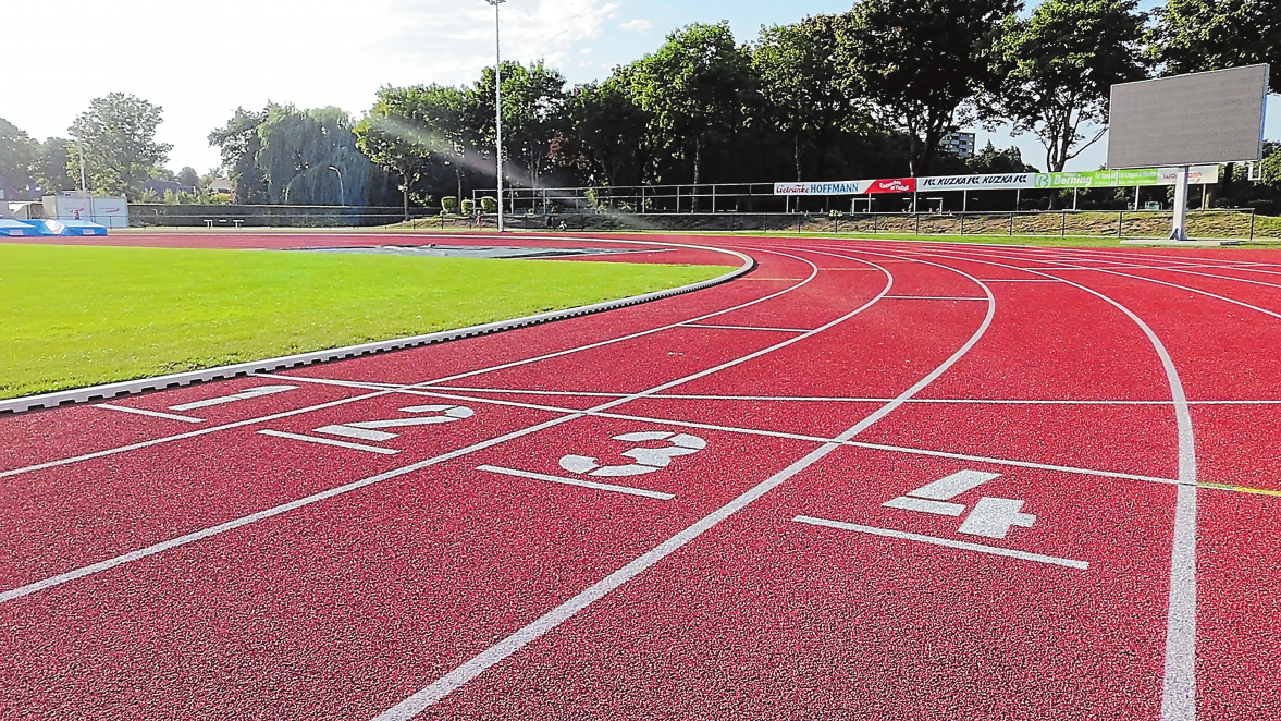 Das Emslandstadion zählt nun zu den wenigen Stadien in Niedersachsen mit acht Rundbahnen. Foto: Rosennxt
