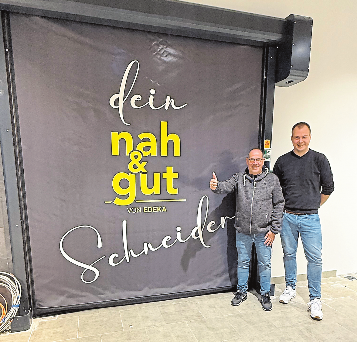 Der neue nah&gut-Markt in Heede eröffnet am 20 November. <br/>Foto: Edeka Minden-Hannover 
