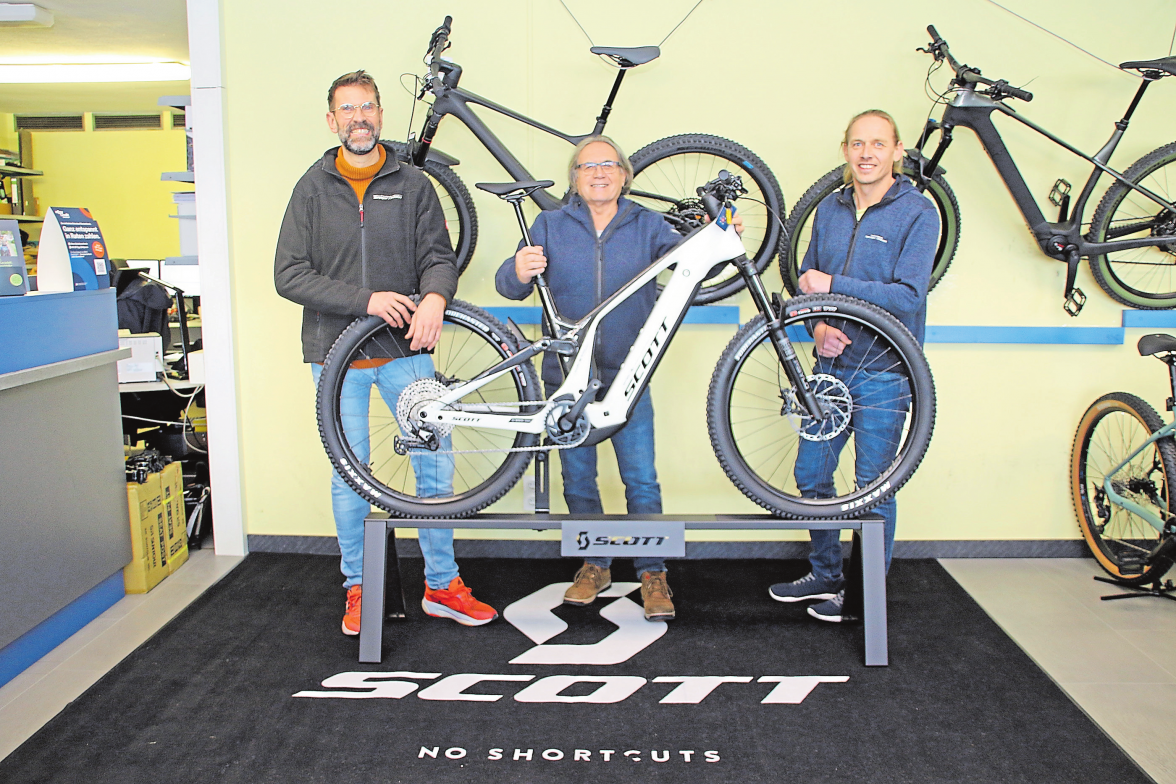 Sprenger+Brünink führt Räder u. a. von KTM, Bulls, Pegasus, Scott und Flyer – mit E-Antrieb und ohne. Foto: Jens Lintel
