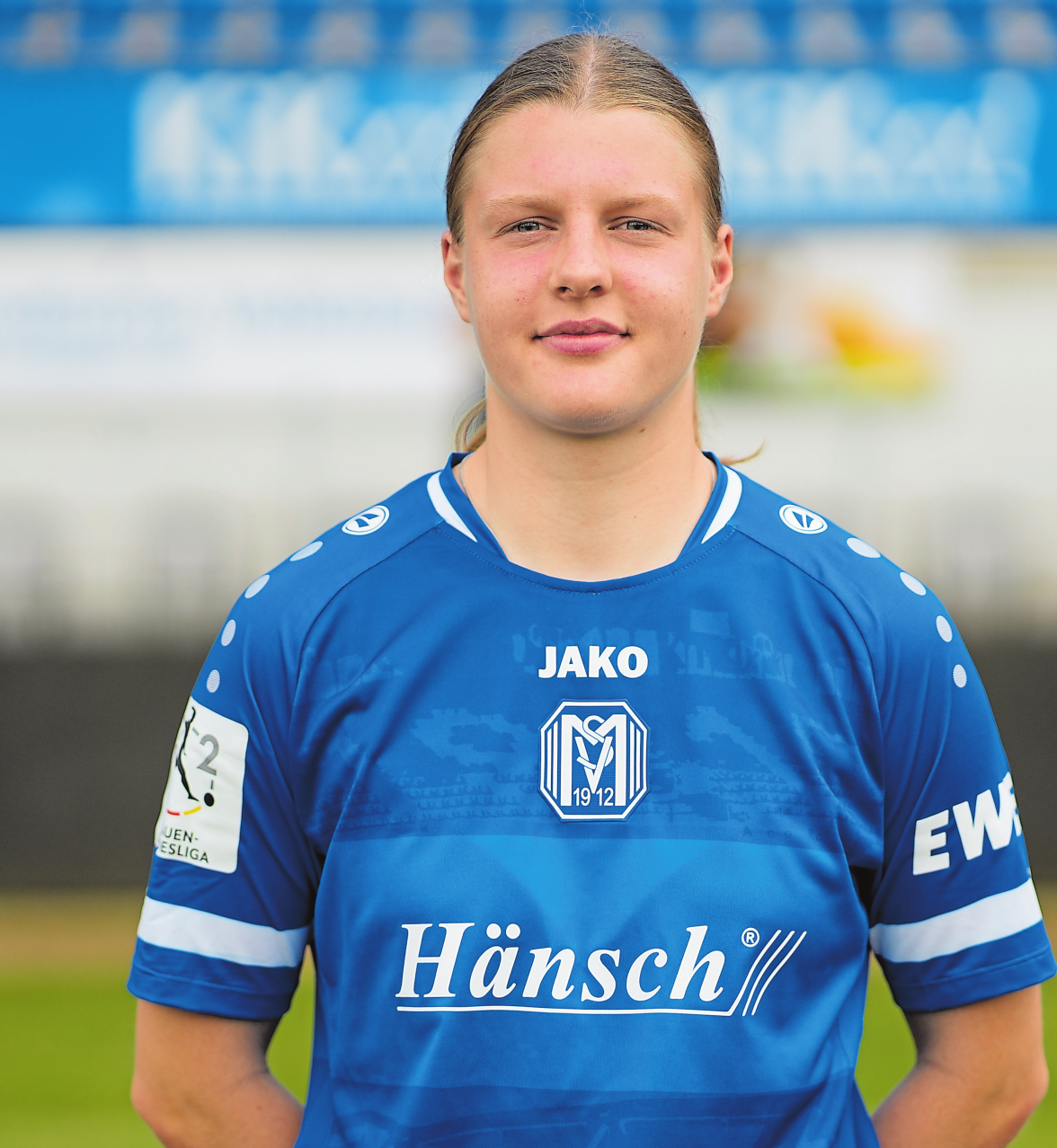Lilly Damm vom Frauen-SV Meppen ist ebenfalls vor Ort.