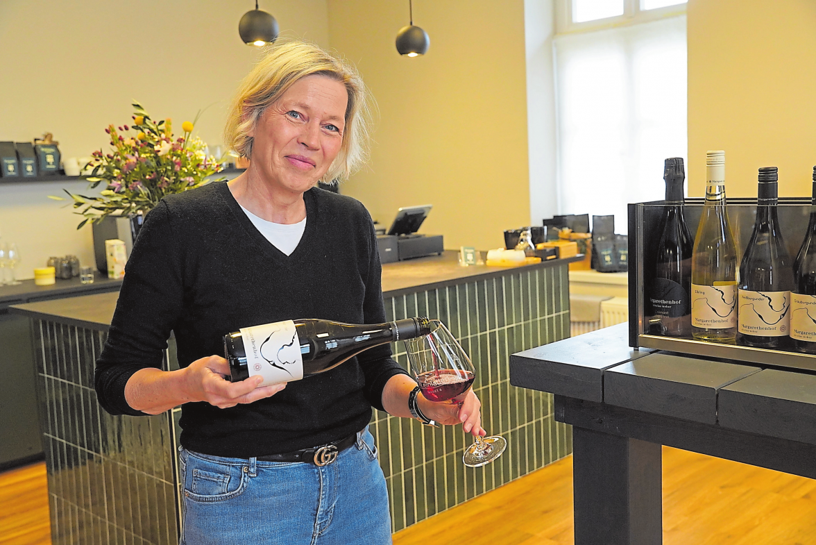 Auf die kommenden Weinproben freut sich Eva-Maria Markus
