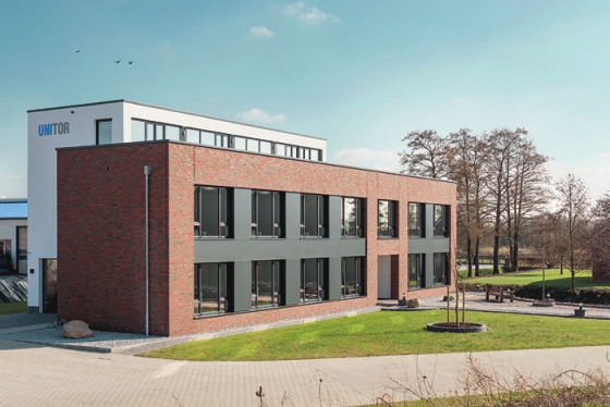 Der Firmensitz von UNITOR in Soltborg wurde 2014 um einen modernen Verwaltungs-Neubau erweitert