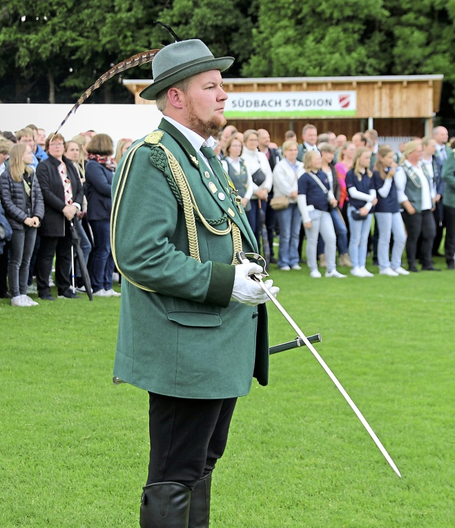 Hält die Wache auf Trab: Oberst Lars Stertenbrink. Foto: Petra Ropers