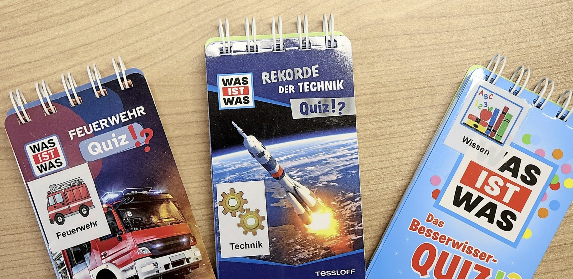 Feuerwehr Technik AS Das Besserwi Weil Quizzen aktuell bei den Jüngsten sehr angesagt ist, hat die Bücherei Vörden ihr Angebot erweitert.