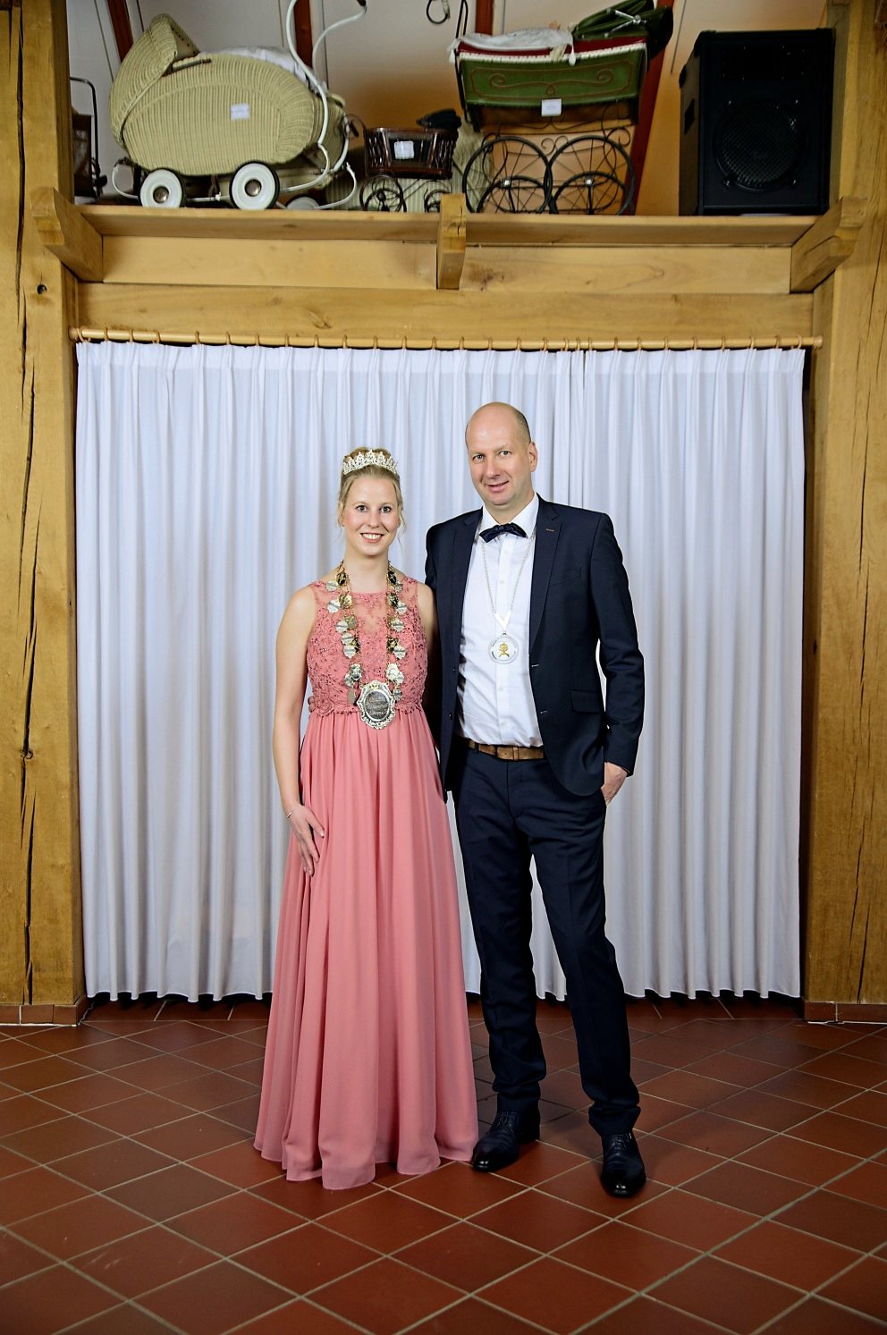Das Könisgpaar 2025/2026: Anke Rave und Torsten Stindt.