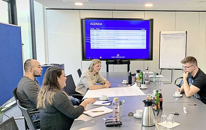 <span id="im4vw">In Gruppenarbeit wurde das neue Ausbildungsleitbild von 3P Services diskutiert und erarbeitet. Fotos: 3P Services</span>