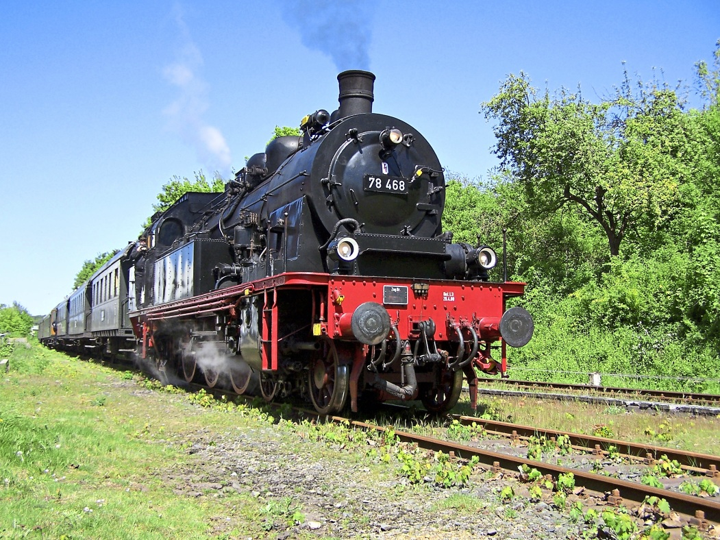 Zwischen Meppen und Salzbergen verkehrt am Sonntag eine historische Eisenbahn.