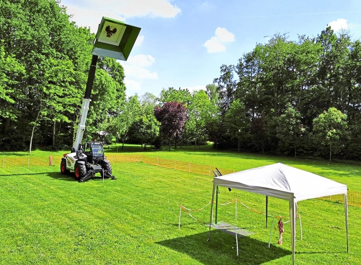 Der neue Schießstand in Lindloh.