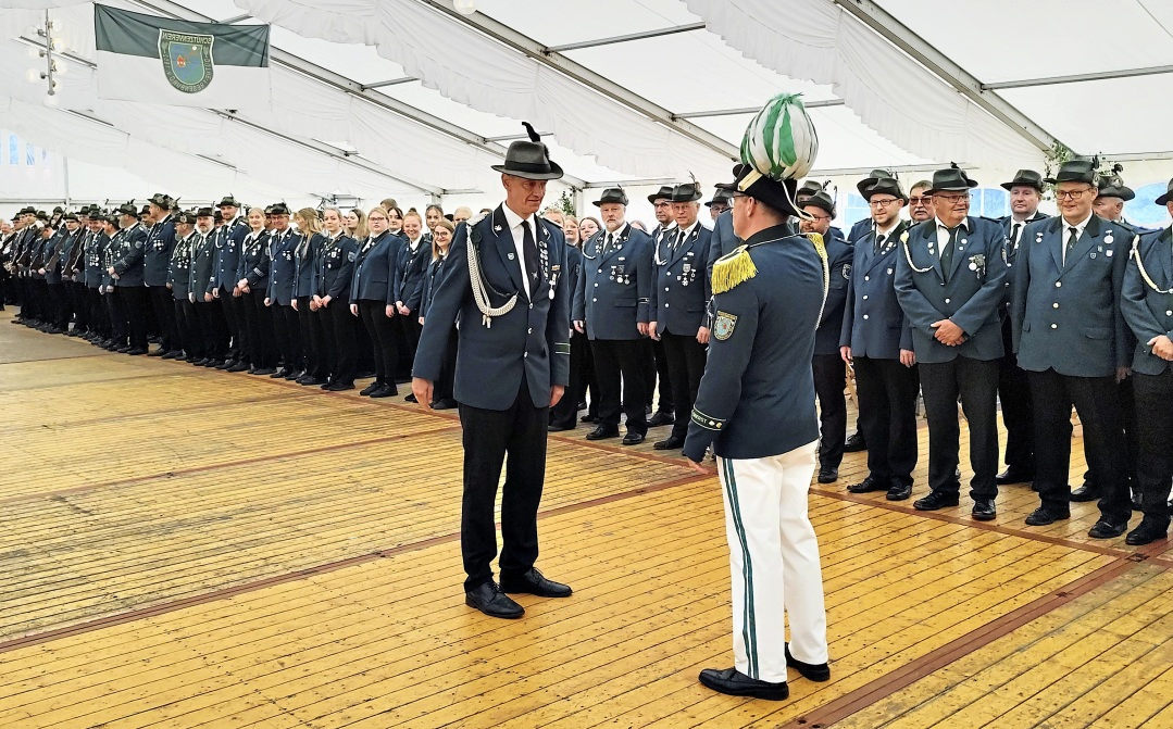 Zahlreiche Mitglieder werden sich auch 2026 wieder im Festzelt versammeln. Foto: Schützenverein