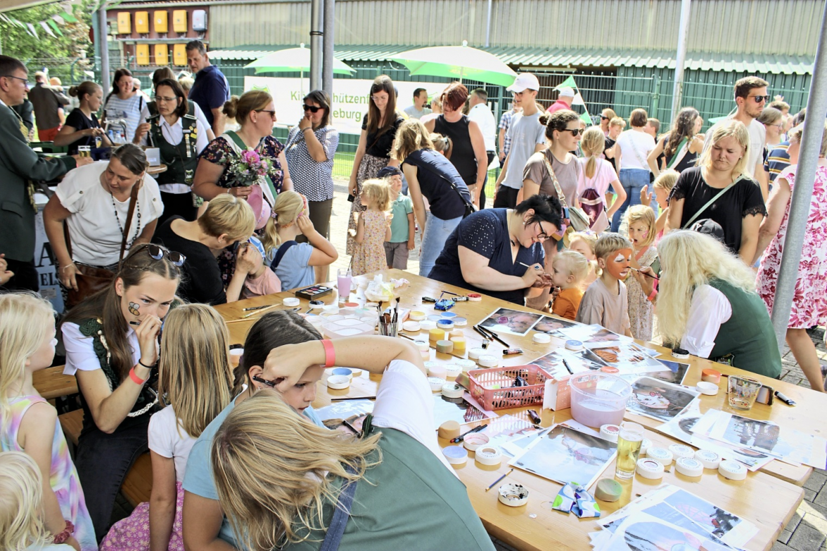Beim Kinderschützenfest gibt es wieder viele Angebote für die jungen Besucherinnen und Besucher.