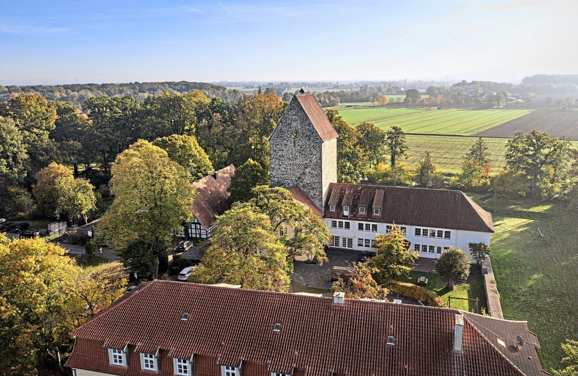 Einst hat der Bischof Engelbert II. von Osnabrück die Stiftsburg Wittlage erbauen lassen. Foto: Max Wiesenbach