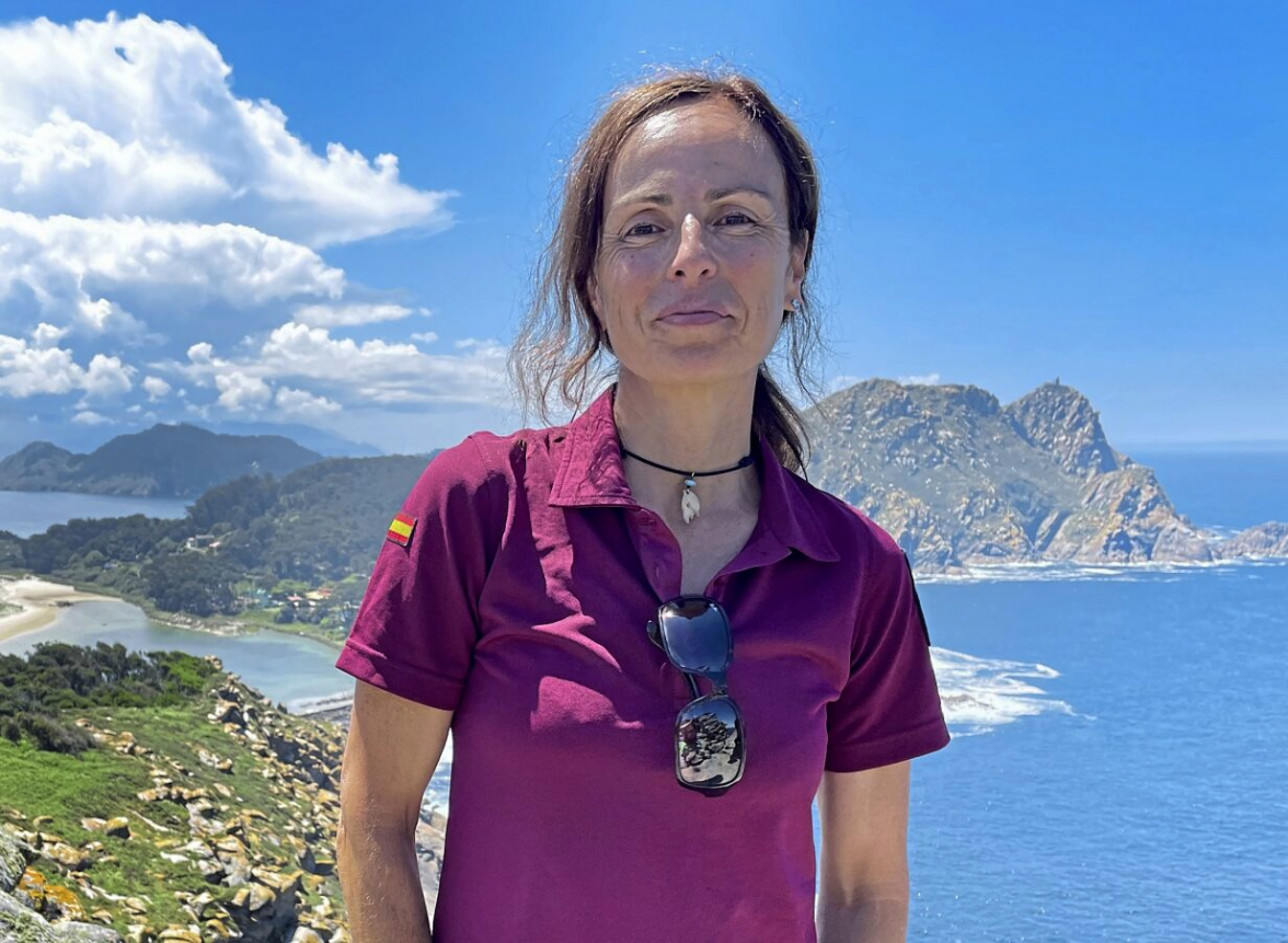 Berichtet von einem einzigartigen Unterwasserparadies: Nationalparkführerin Katia Sanz.