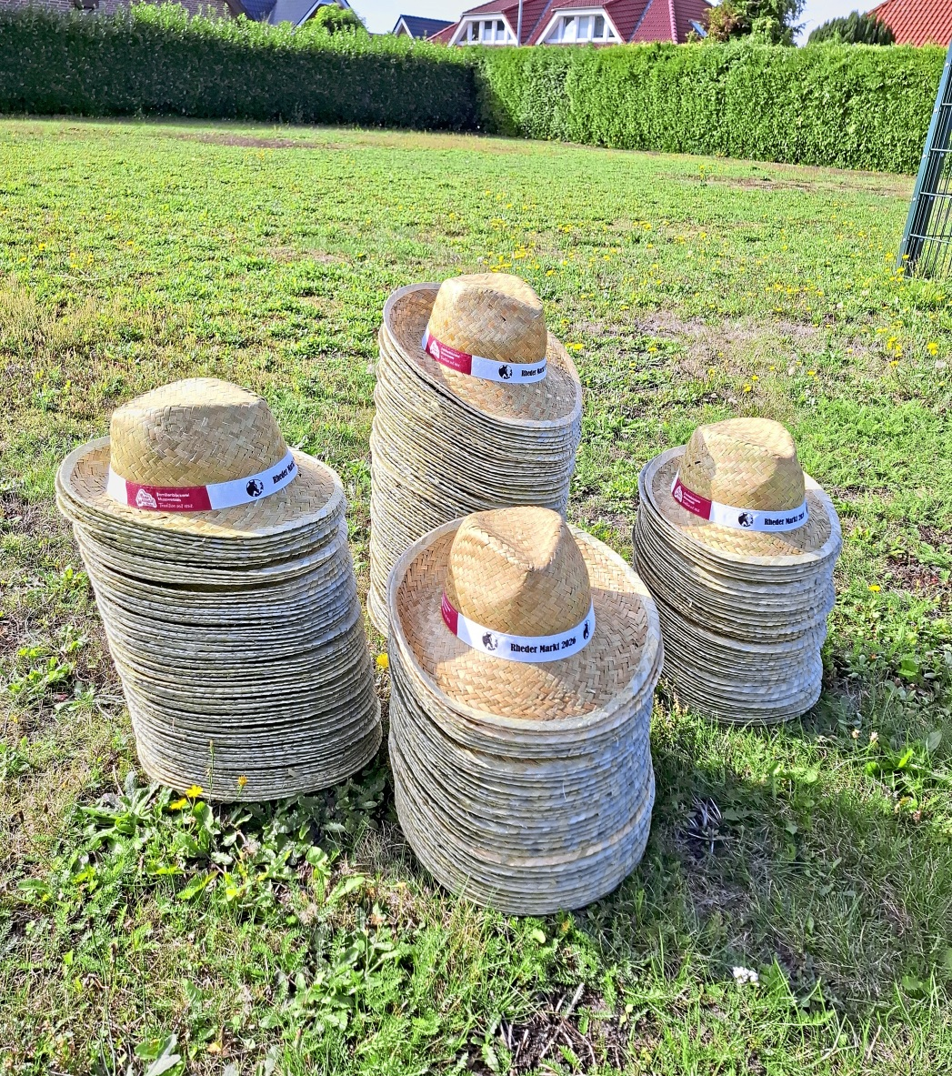 Der aktuelle Rheder Markt-Hut 2026. Foto: Gemeinde Rhede.