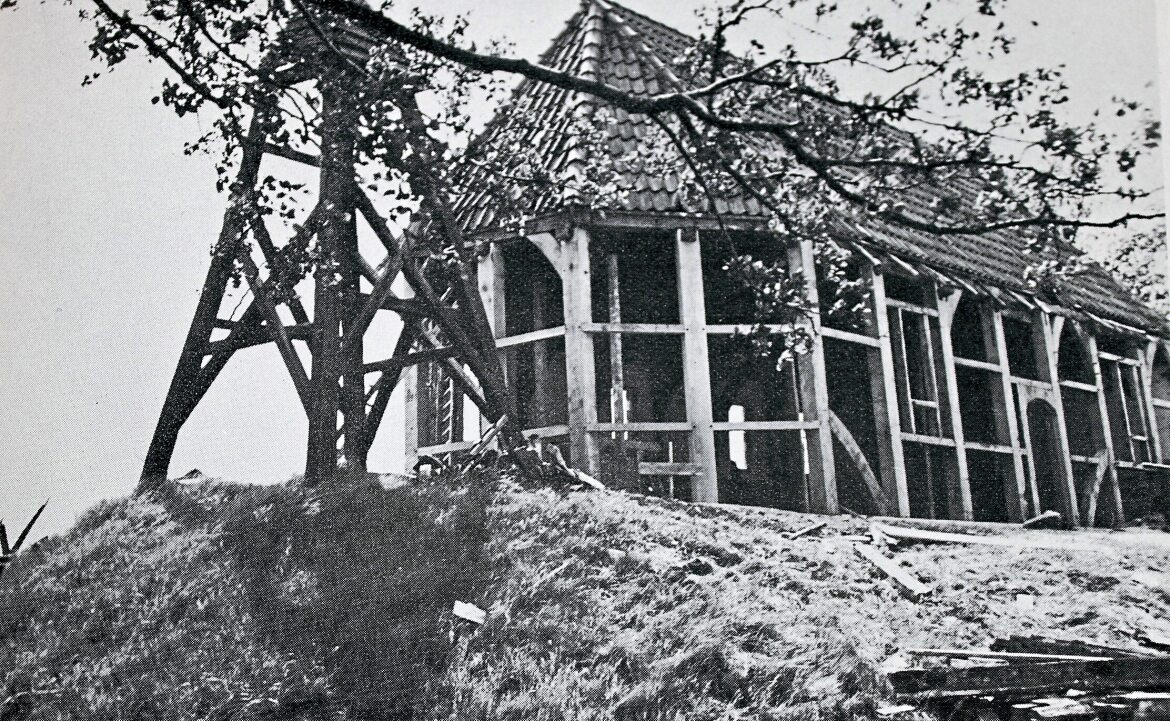 Restaurierungsarbeiten 1960.