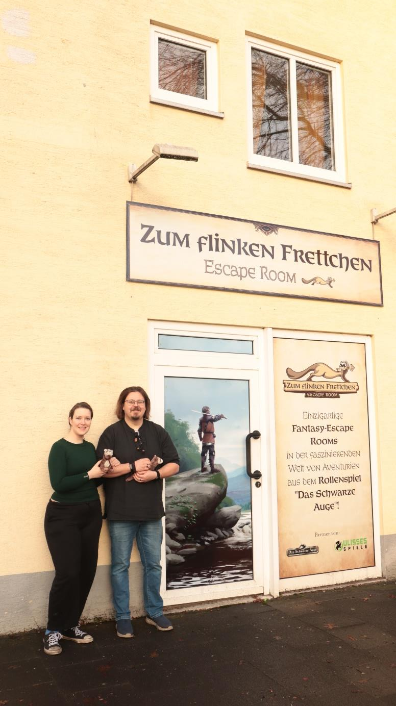Erika Puiutta und Martin Tröschel freuen sich auf den Start. BILD: Wolfgang Wittig