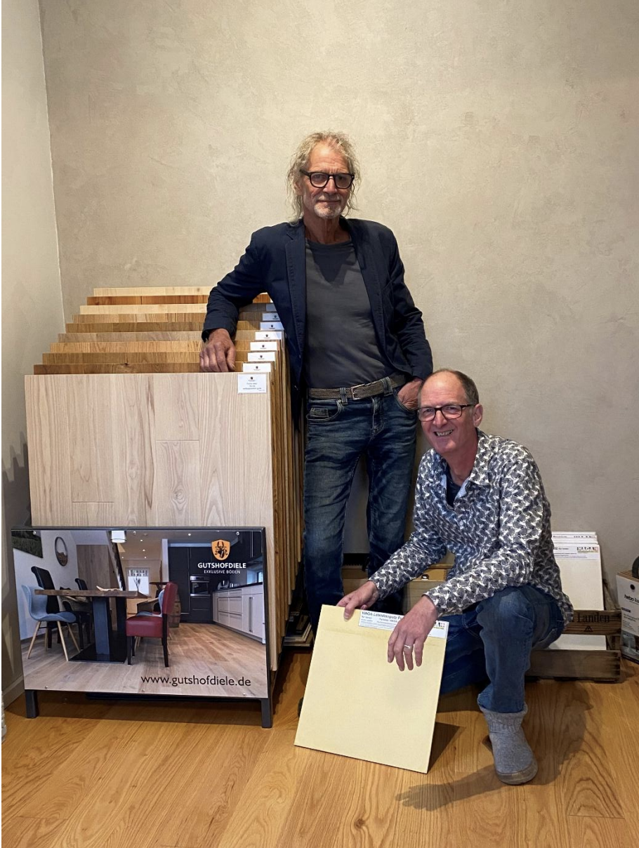Das Team vom concept 12 Ökobaukontor: Hero Janssen (rechts) und Bernd Eilers. Bild: concept 12 Ökobaukontor