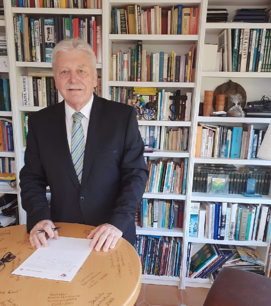 Schirmherr des Ehrungstages: Hermann Wilkens, Landesehrenamtsbeauftragter des Niedersächsischen Fußballverbandes (NFV) Bild: Privat