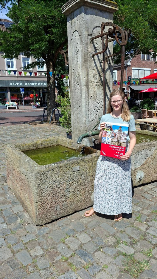 Zum dritten Mal findet das Pumpenfest in Wildeshausen in diesem Jahr statt, organisiert von Malika Witt vom Stadtmarketing. BILD: Stadt Wildeshausen