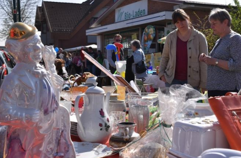 Beim Herbstmarkt gehört auch der Straßenflohmarkt zu den beliebten Highlights. Bild: WFV