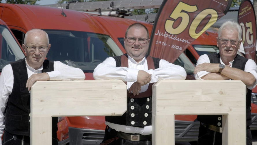 Freuen sich am 4. September auf einen schönen Jubiläumstag mit vielen Gästen (von links): Gerold Böker, Tobias Müller und Dietmar Wiggers. Bild: privat