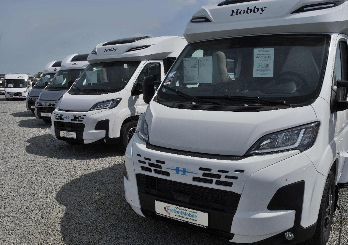 Wohnmobile in großer Zahl werden ausgestellt sein. BILD: Dietmar Bökhaus