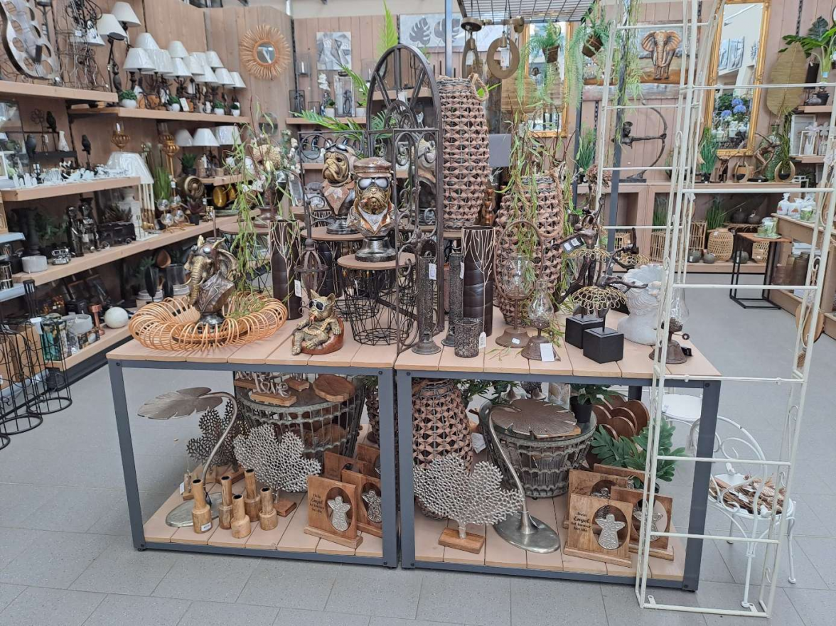 In der Warmhalle befindet sich die Dekoabteilung, in der eine große Auswahl an stylishen Artikeln zu finden ist. BILD: Privat
