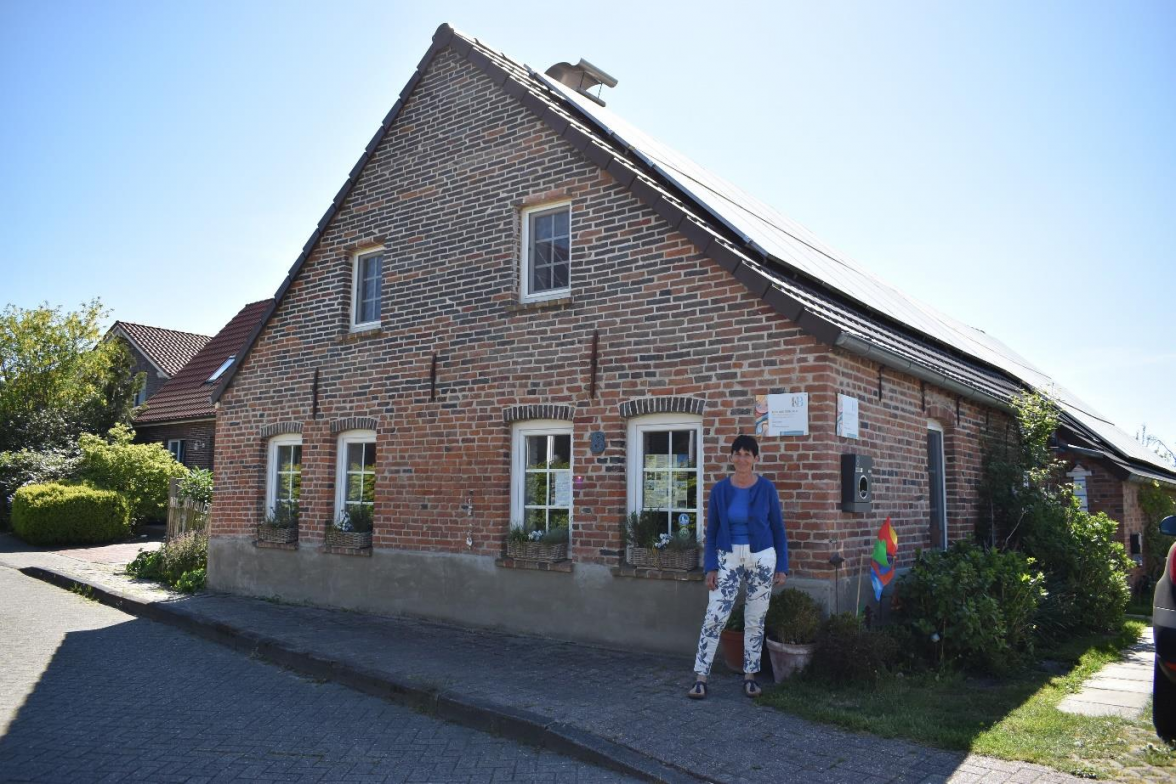 Die Malund Kreativitätswerkstatt ist am Krummen Barkel 8 in Esens zu finden. BILD: Frank Brüling