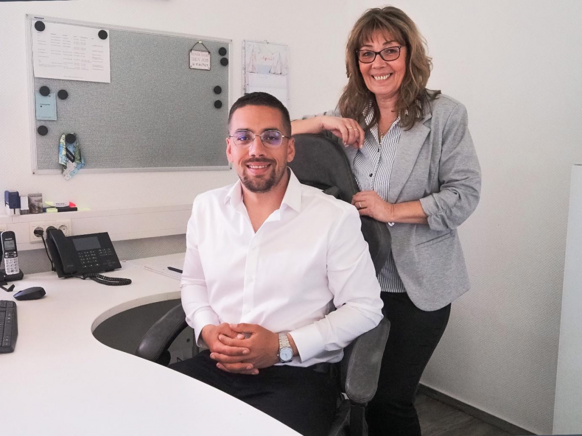 Max Zingler und Monja Heuer leiten den Betrieb. Bild: Konczak